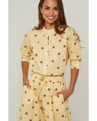 Chemise Morgane jaune