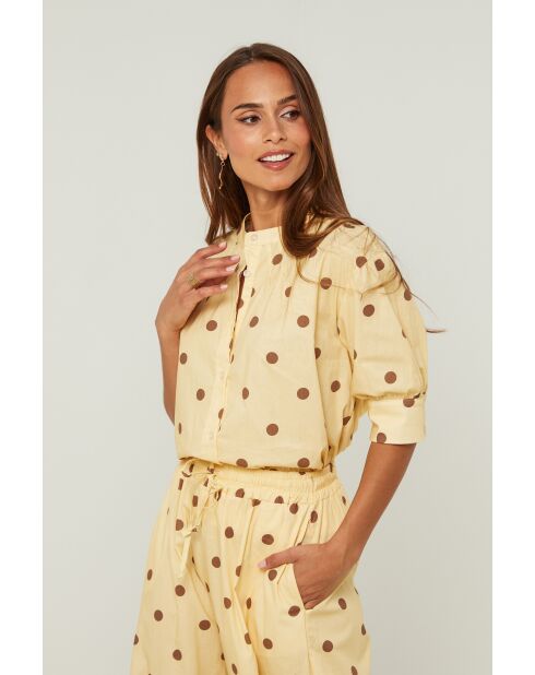 Chemise Morgane jaune
