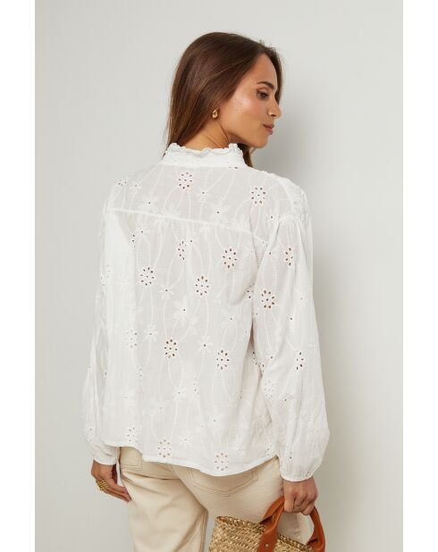 Chemise Luna blanche