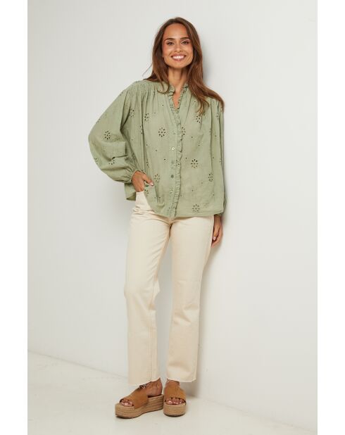 Chemise Nola kaki