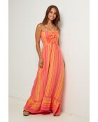 Vestido Zinnia coral