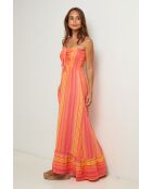 Vestido Zinnia coral