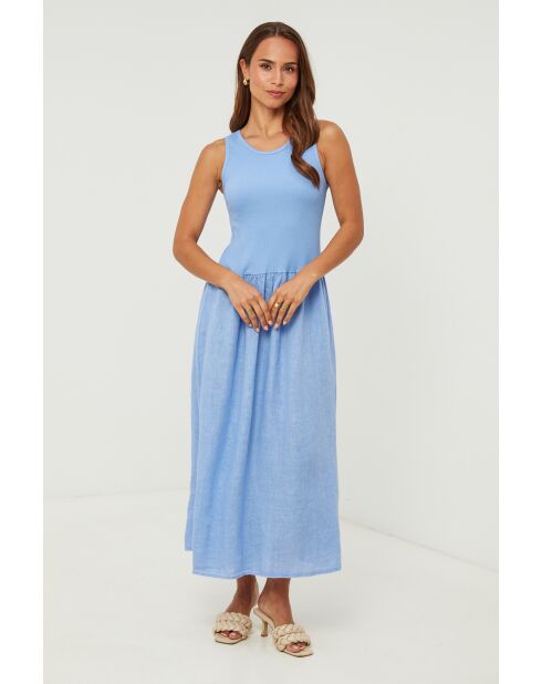 Robe Aurore indigo
