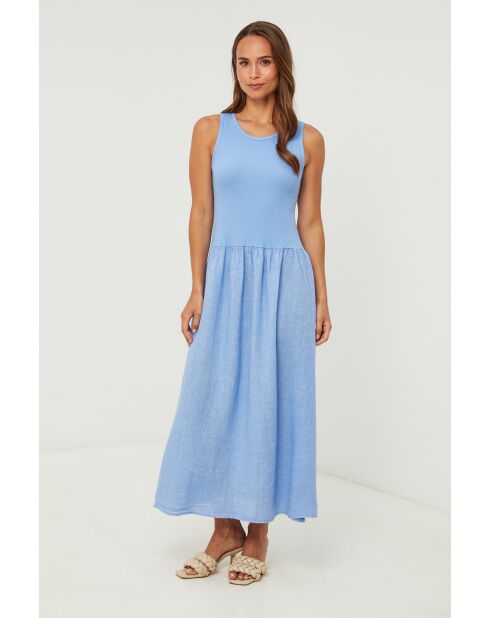 Robe Aurore indigo