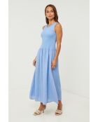 Robe Aurore indigo