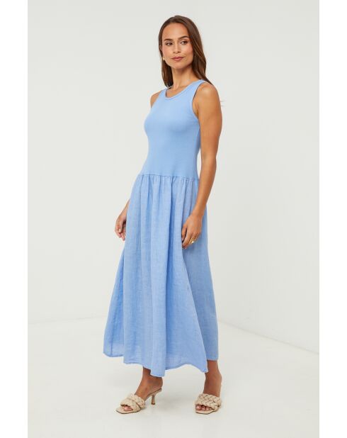 Robe Aurore indigo