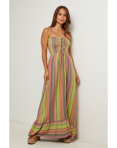 Robe Roxane kaki