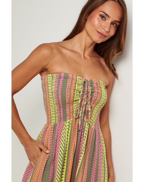 Robe Roxane kaki