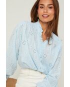 Camicia Juno celeste