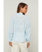 Camicia Juno celeste