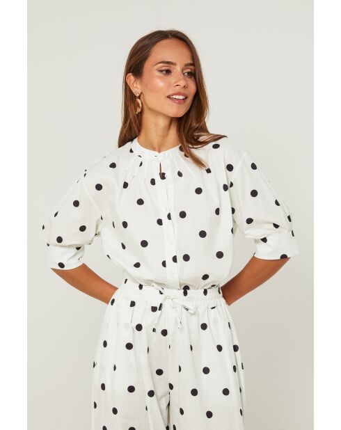 Chemise Raven blanche