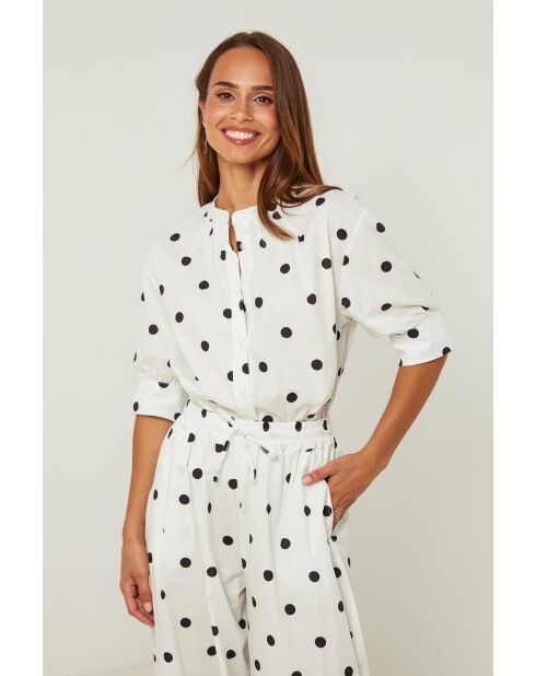Chemise Raven blanche