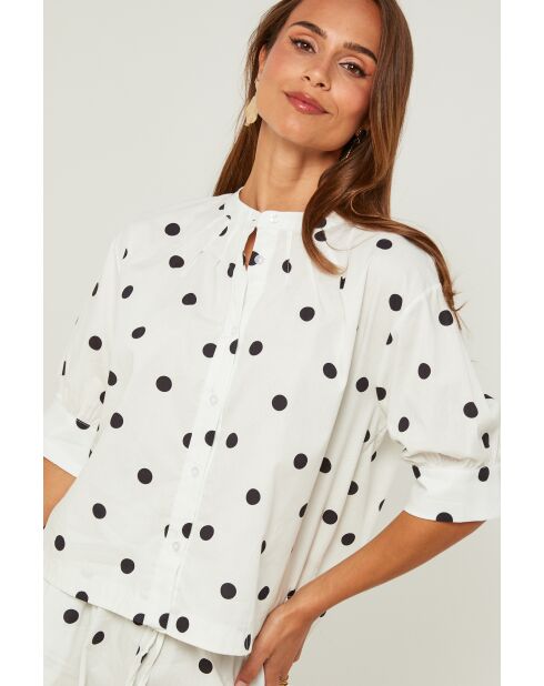 Chemise Raven blanche