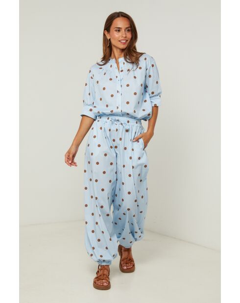 Chemise Xena bleu ciel