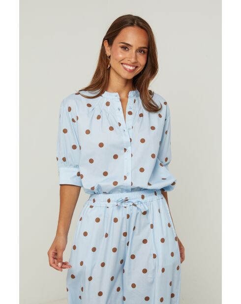 Chemise Xena bleu ciel