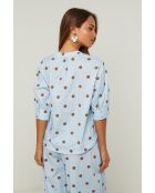Chemise Xena bleu ciel