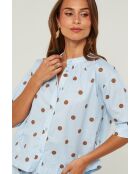 Chemise Xena bleu ciel