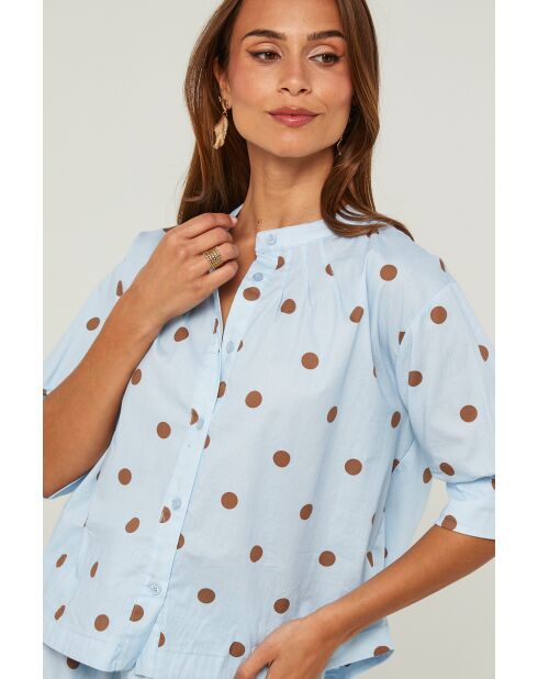 Chemise Xena bleu ciel