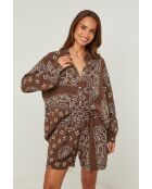 Chemise Inès choco