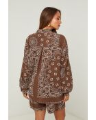 Chemise Inès choco