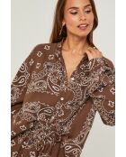 Chemise Inès choco