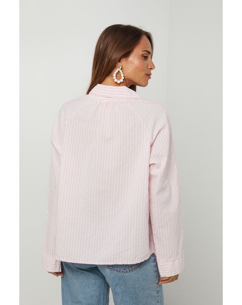 Chemise Petra rose