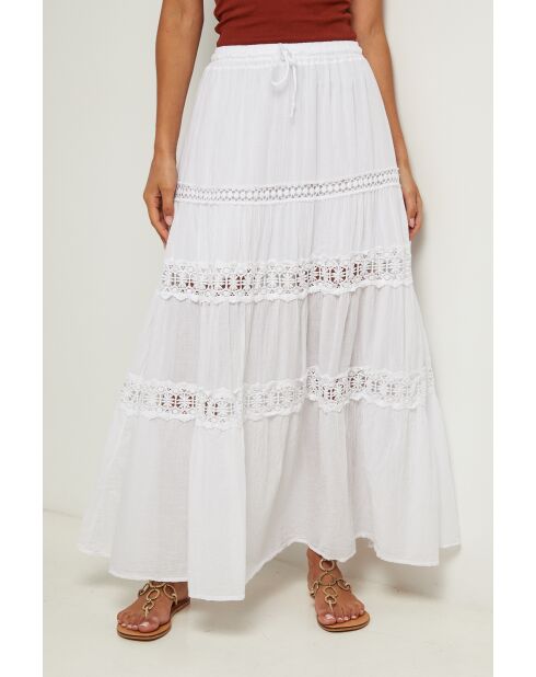 Jupe Gaia blanche
