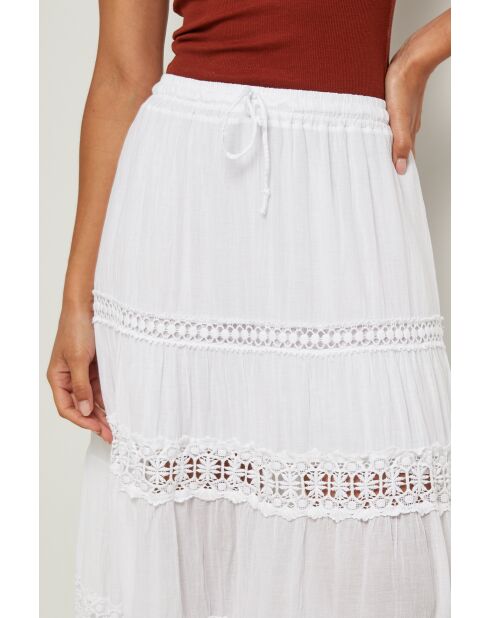 Jupe Gaia blanche