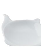 Soporte para bolsitas de té blanco tiza - 12 cm