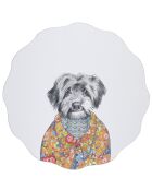 Juego de 4 manteles individuales con forma de vieira de Tipperleyhill, 29 cm