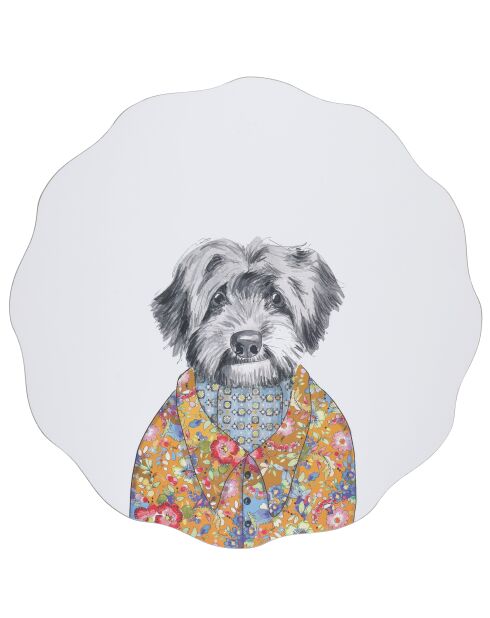 Juego de 4 manteles individuales con forma de vieira de Tipperleyhill, 29 cm