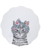Juego de 4 manteles individuales con forma de vieira de Tipperleyhill, 29 cm