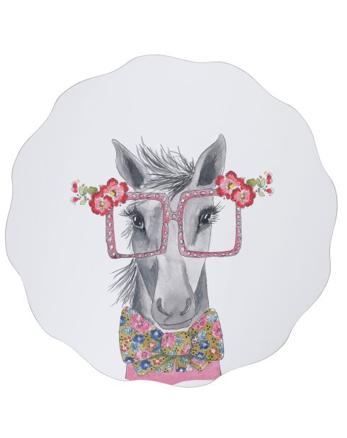 Juego de 4 manteles individuales con forma de vieira de Tipperleyhill, 29 cm