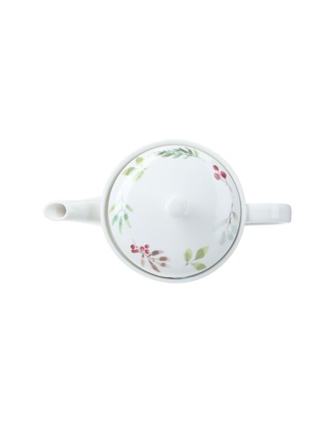 Théière en porcelaine fine TipperleyHill pour 2 personnes, blanche - 650 ml