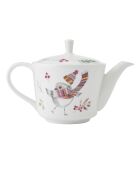 Théière en porcelaine fine TipperleyHill pour 2 personnes, blanche - 650 ml