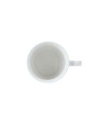 TipperleyHill witte set van fijn porselein met kop en onderzetter - 380 ml
