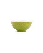 Bol à apéritif en grès à motifs géométriques verts et bleus - 12 cm