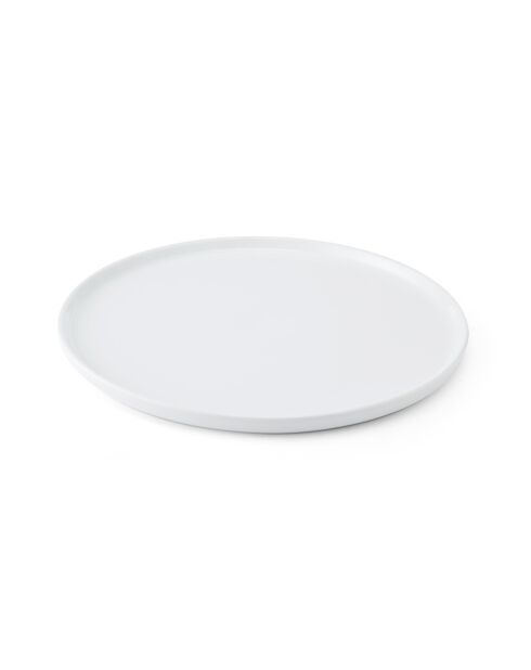 Grote witte ronde pizzabord - 32 cm