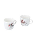 Set van 2 TipperleyHill fijne porseleinen espressokopjes - 90 ml