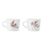 Set van 2 TipperleyHill fijne porseleinen espressokopjes - 90 ml