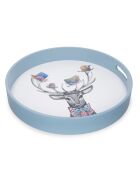 Plateau de service rond en bois Tipperleyhill - 40 cm