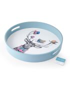 Plateau de service rond en bois Tipperleyhill - 40 cm