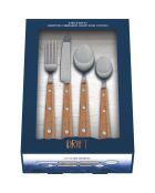 Lot de 16 couverts Drift en bois