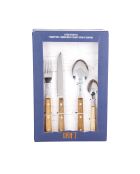 Lot de 16 couverts Drift en bois