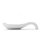 Soporte para cucharas de porcelana Tipperleyhill, diseño decorativo de gato y flores, 21 x 11 cm