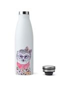 Bottiglia bianca isolata Tipperleyhill a doppia parete - 500 ml