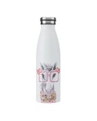 Bottiglia d'acqua Tipperleyhill Horse White a doppia parete - 500 ml