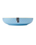 Bol en grès bleu mosaïque 900 ml - 21 cm