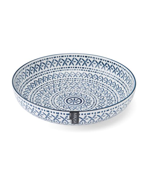 Bol en grès bleu méditerranéen - 21 cm