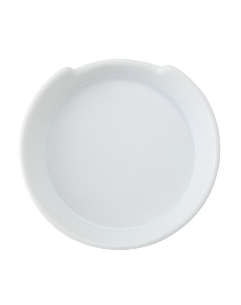 Repose-cuillère blanche craie - 10 cm